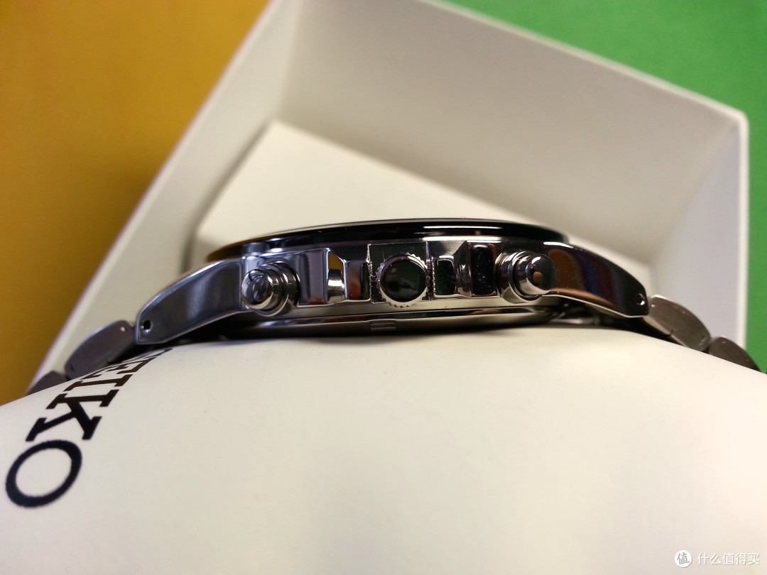 SEIKO 精工 Chronograph SNDF09 男款时装腕表