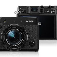延续复古旁轴造型：FUJIFILM 富士 发布全新 X30 相机