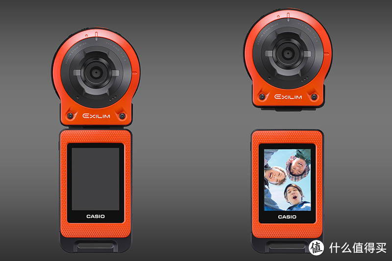 镜头屏幕可分离：CASIO 卡西欧 推出 EX-FR10 运动 / 自拍相机 
