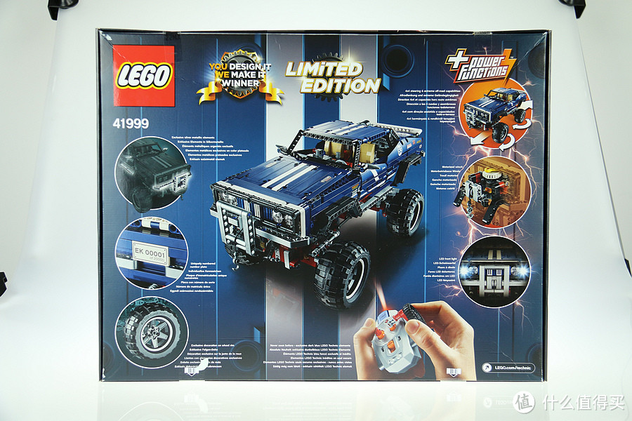 ebay入手LEGO 乐高 机械组 Technic 41999 四驱越野遥控车