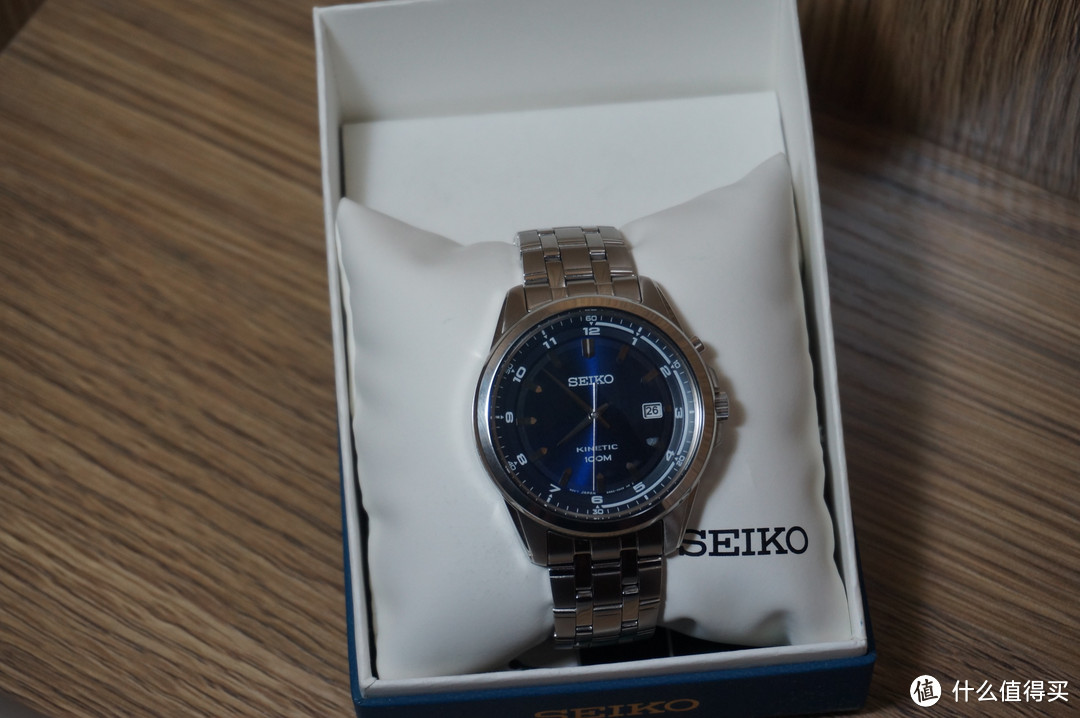 低调的蓝：SEIKO 精工 SKA631 男款人动电能腕表