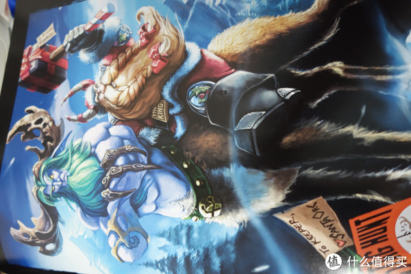 2001贺年卡 圣诞老兽人偏爱暗夜精灵