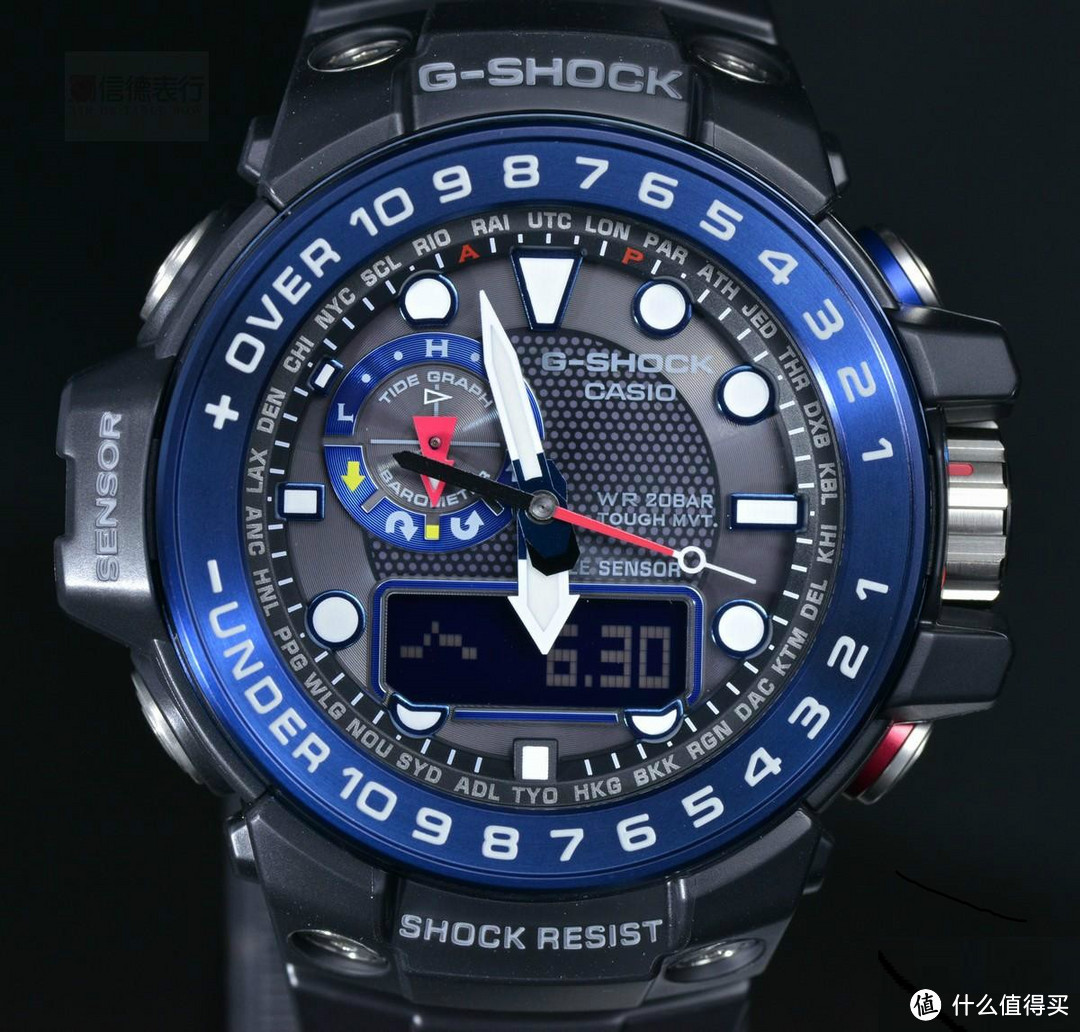 不容错过的双显表：CASIO 卡西欧 Protrek 登山表 PRW-6000-1D