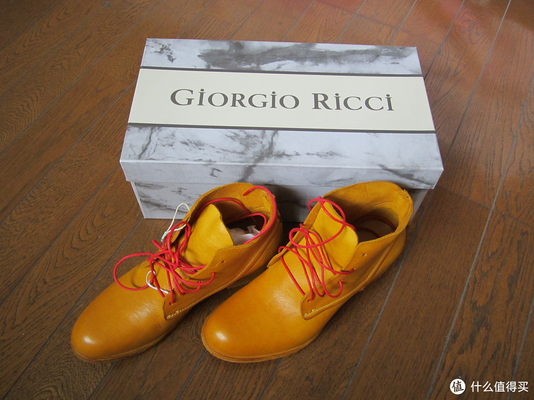 不免粗犷处：意产GIORGIO RICCI小黄靴 