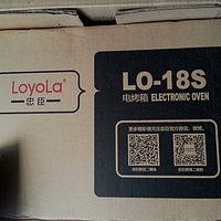 忠臣 LO-18S 18L 家用电烤箱开箱展示(按钮|发热管|渣盘|做工)