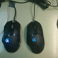 两只老鼠：Logitech 罗技 新一代 游戏鼠标 G402与G502对比 非专业测评