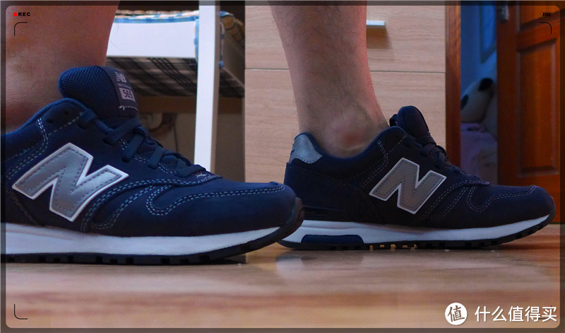 一鞋虽小 梦想却坚：New Balance 新百伦 565 海军蓝 复古休闲鞋