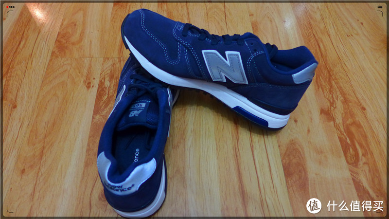 一鞋虽小 梦想却坚：New Balance 新百伦 565 海军蓝 复古休闲鞋