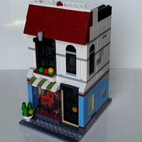 迷你街景：LEGO 乐高 31026 咖啡屋和单车店