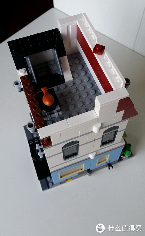 迷你街景：LEGO 乐高 31026 咖啡屋和单车店