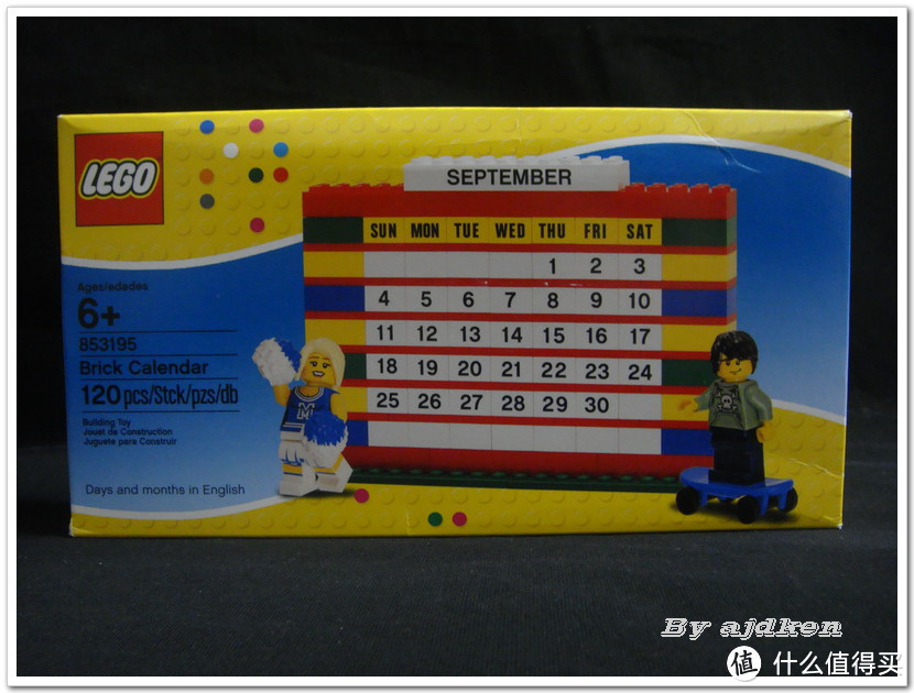 月月都新鲜：LEGO 乐高 Brick Calendar 女孩系列 自组日历 850581