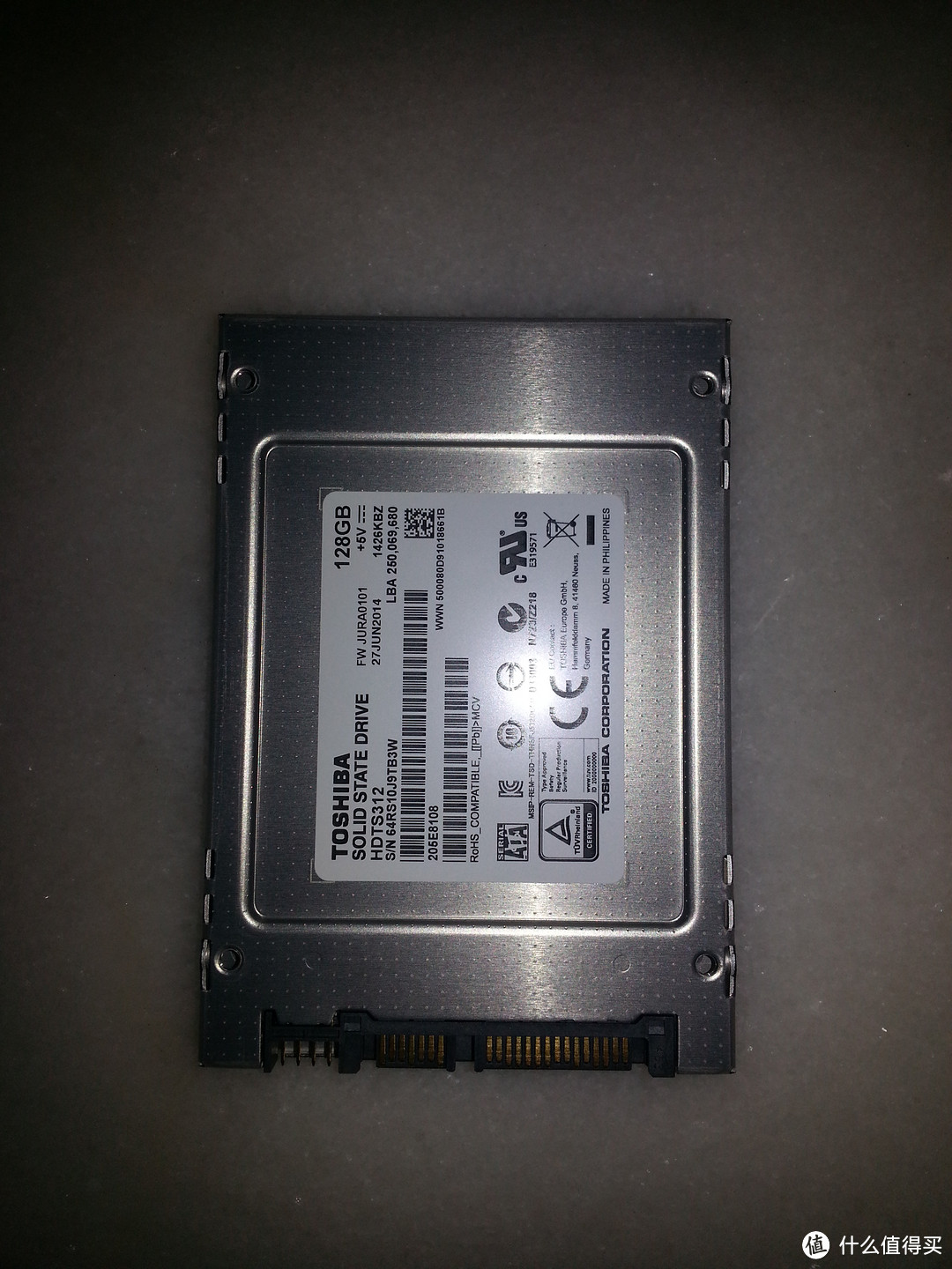 老树开新花，lenovo 联想 G450 笔记本电脑升级：Toshiba 东芝Q系列128G SSD 固态硬盘