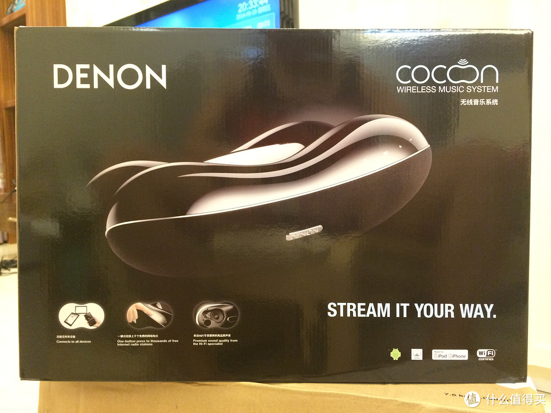 中亚白菜价入手Denon 天龙 DSD-501 Cocoon Stream 无线音乐枕头