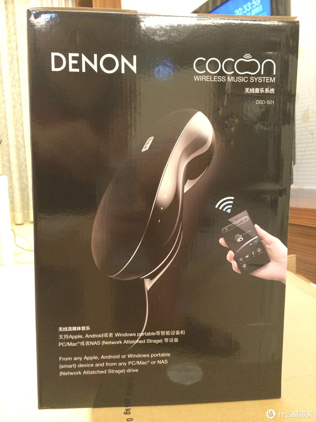 中亚白菜价入手Denon 天龙 DSD-501 Cocoon Stream 无线音乐枕头