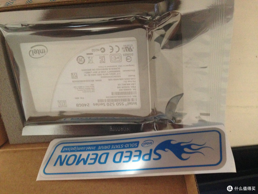 intel 520 240G SSD固态硬盘 开箱+颗粒+笔记本更换+ win7安装