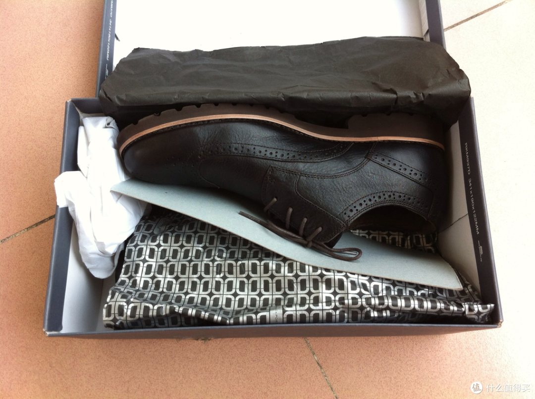Rockport 乐步 Ledge Hill Wing Tip 男款牛津鞋