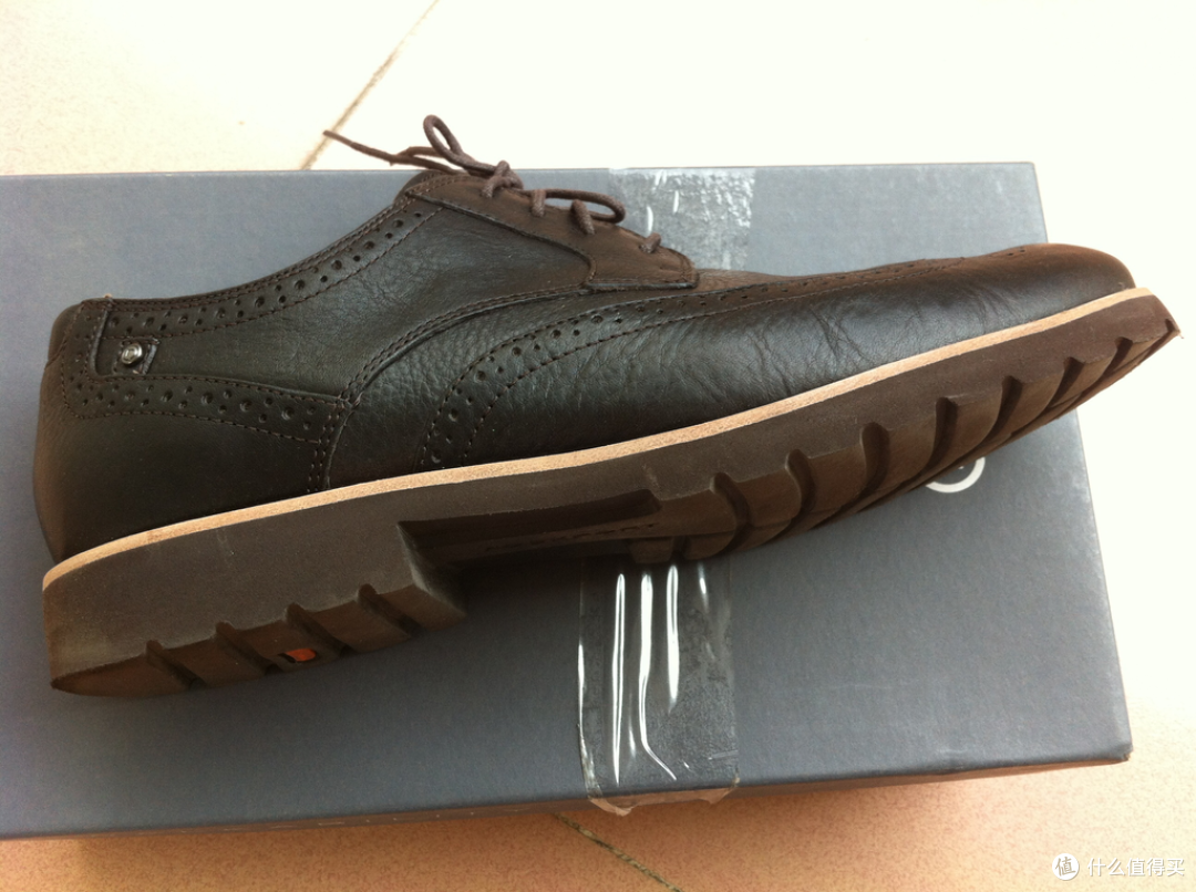 Rockport 乐步 Ledge Hill Wing Tip 男款牛津鞋
