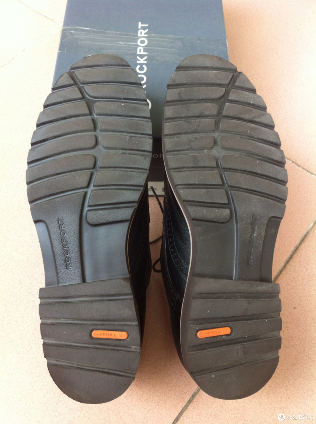 Rockport 乐步 Ledge Hill Wing Tip 男款牛津鞋