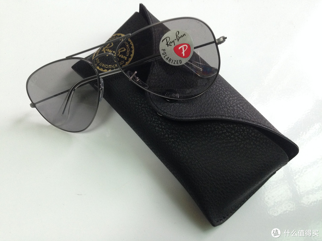 海淘 Ray-Ban 雷朋 RB 3025 Aviator 太阳镜 & 男士简约皮质卡夹