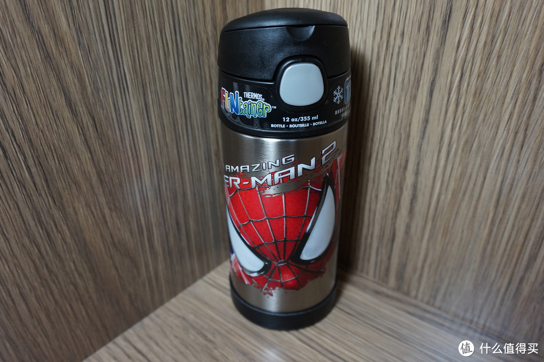 海淘水杯：MARVEL 漫威+ THERMOS 膳魔师=略坑的儿童保冷杯