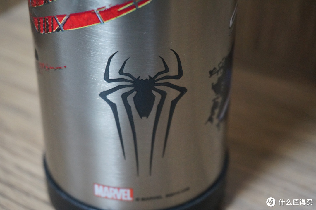 海淘水杯：MARVEL 漫威+ THERMOS 膳魔师=略坑的儿童保冷杯