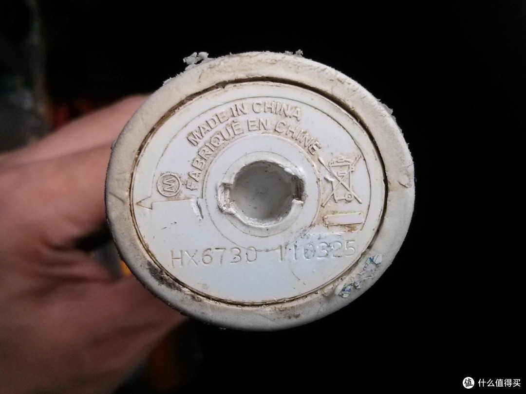 飞利浦 PHILIPS 电动牙刷HX6730电池更换