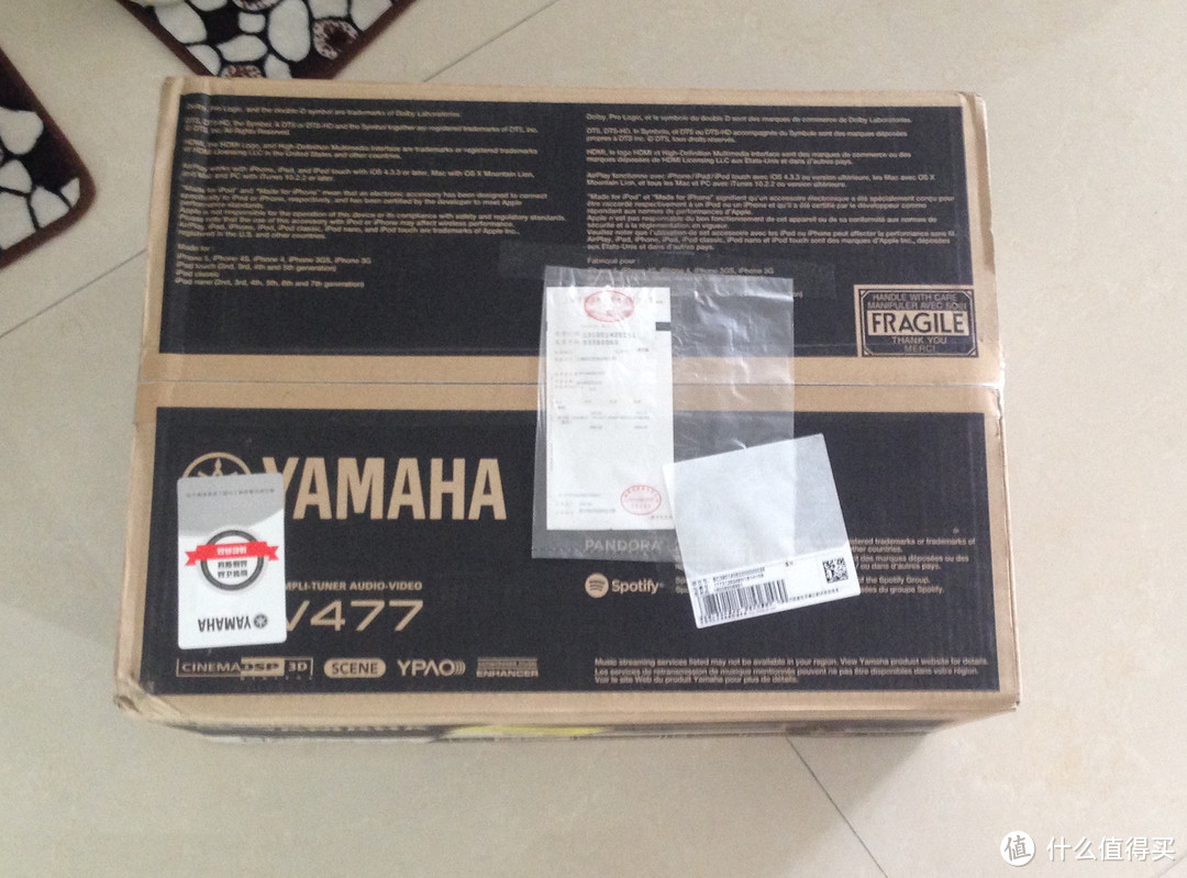 Yamaha 雅马哈 RX-V477 5.1声道功放