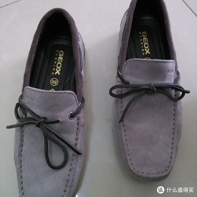 美亚入手 Geox 健乐士 Snake Moccasin 男款翻毛皮船鞋