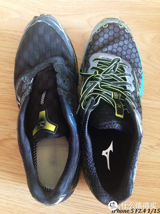 多少有点失望：Mizuno 美津浓 WAVE PROPHECY 3男款避震旗舰跑步鞋 两代产品简评对比