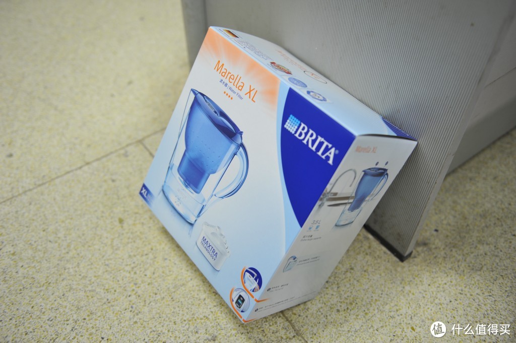 论水的重要性：Brita 碧然德 滤水壶 Marella 金典系列 3.5L（蓝色） 伪开箱