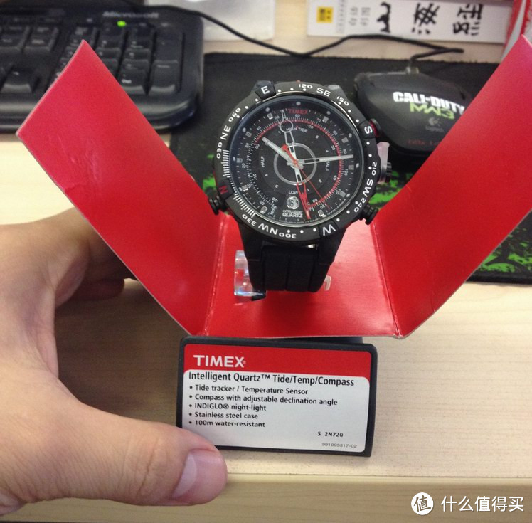  三年后送给自己的第二块计时器：TIMEX 天美时  T2N720 石英表