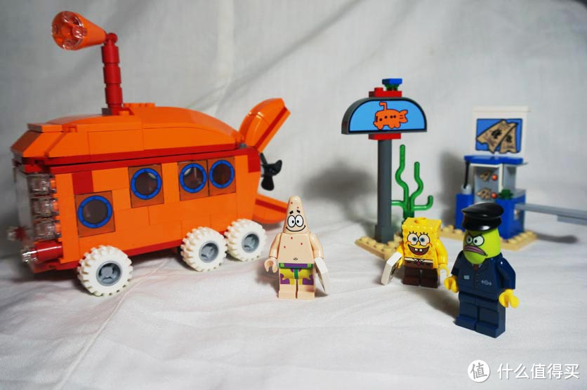 已经绝版的LEGO 乐高 海绵宝宝 乐高玩具