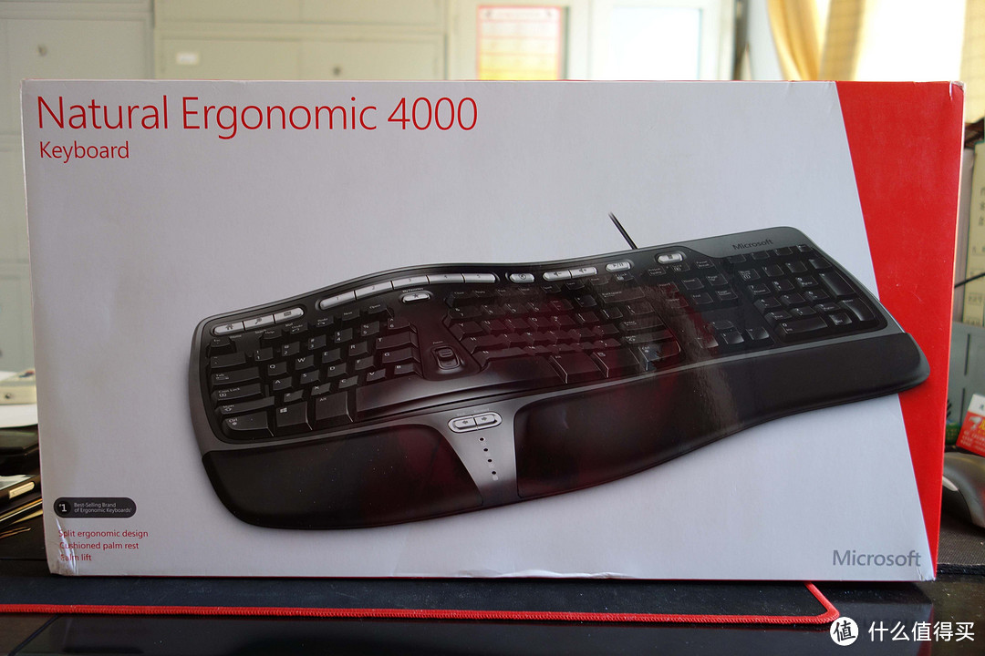 入手 Microsoft 微软 Natural Ergonomic Keyboard 4000 人体工学键盘