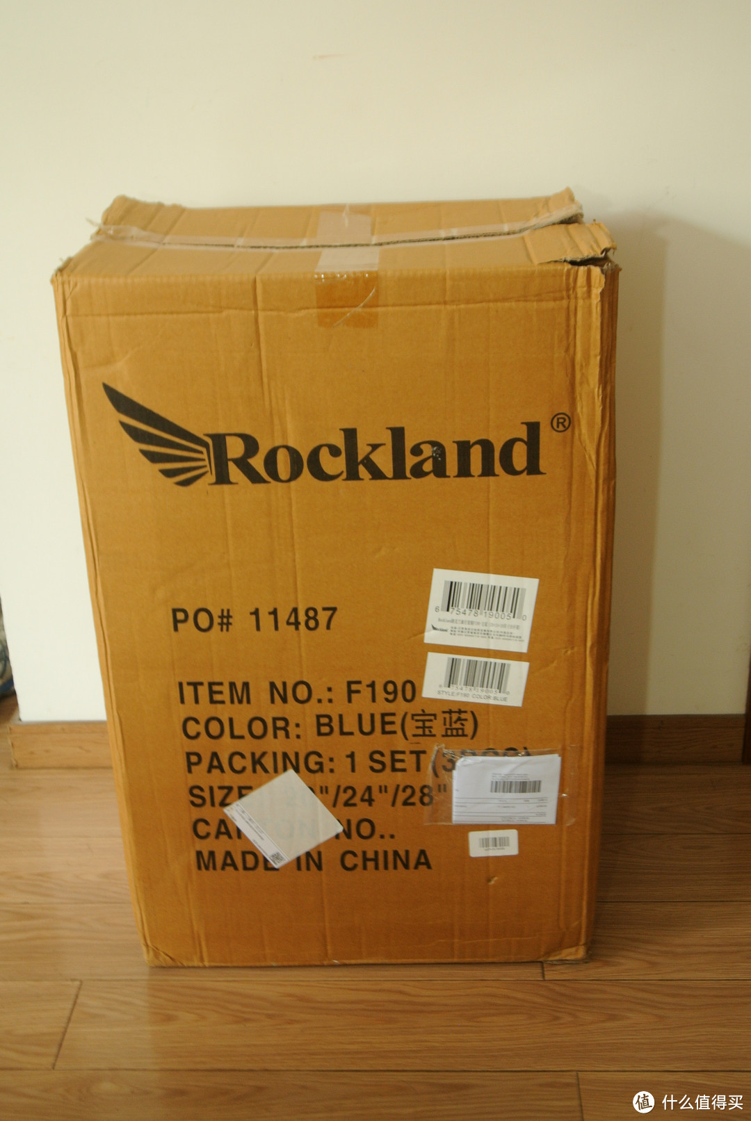 一分价钱一分货：Rockland F190 拉杆箱套装 20+24+28寸