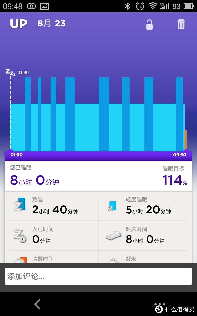 华而不实：JAWBONE 卓棒 UP24新款智能手环 蓝牙版 柠檬黄 M 