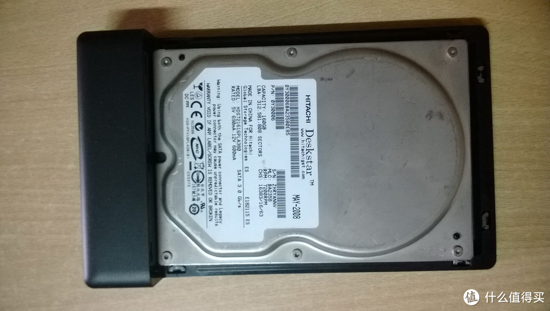 旧宅焕新颜：ORICO 奥睿科 3588US3-BK 3.5寸台式机SATA串口 USB3.0移动硬盘盒