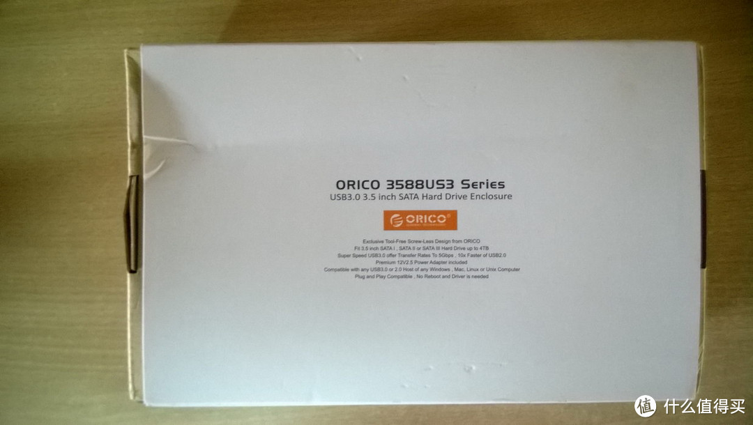 旧宅焕新颜：ORICO 奥睿科 3588US3-BK 3.5寸台式机SATA串口 USB3.0移动硬盘盒