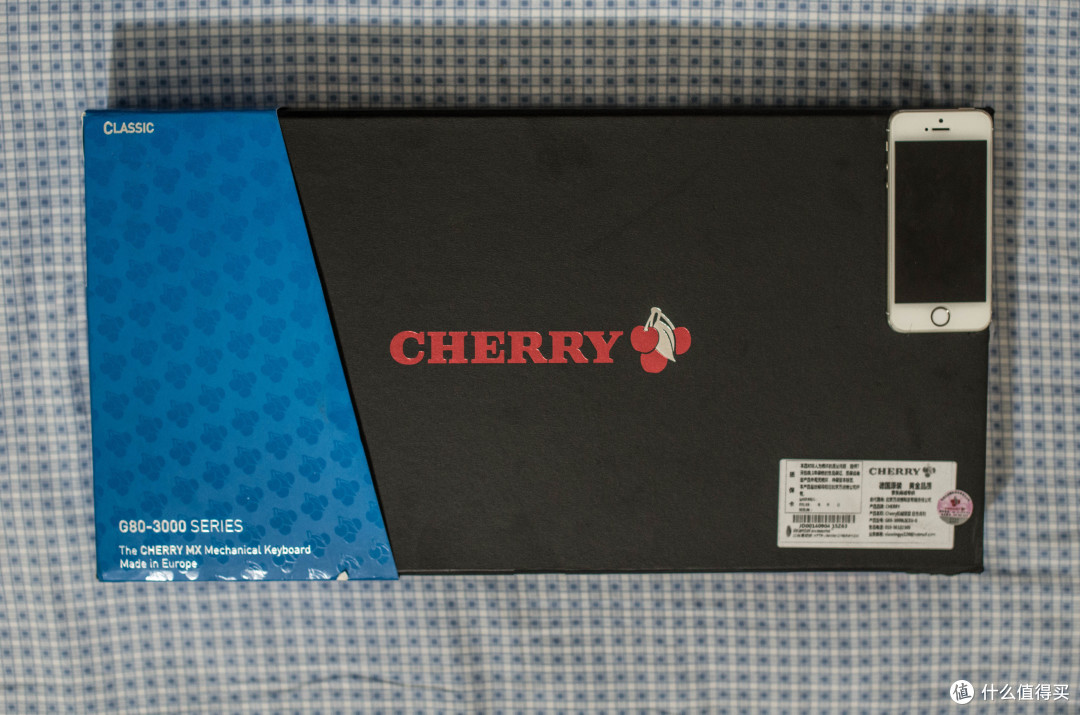 指尖的感动：CHERRY 樱桃 G80-3000 青轴机械键盘