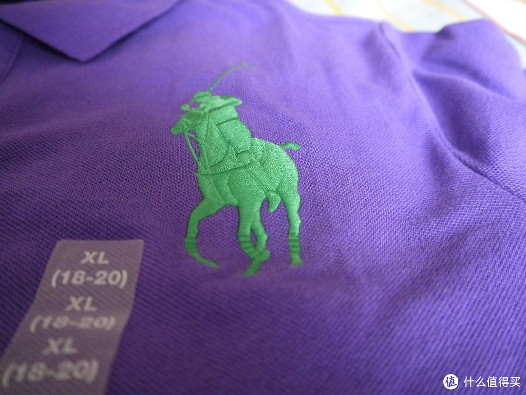 也晒POLO BY RALPH LAUREN 大童款，主要谈价格与尺码的一点心得