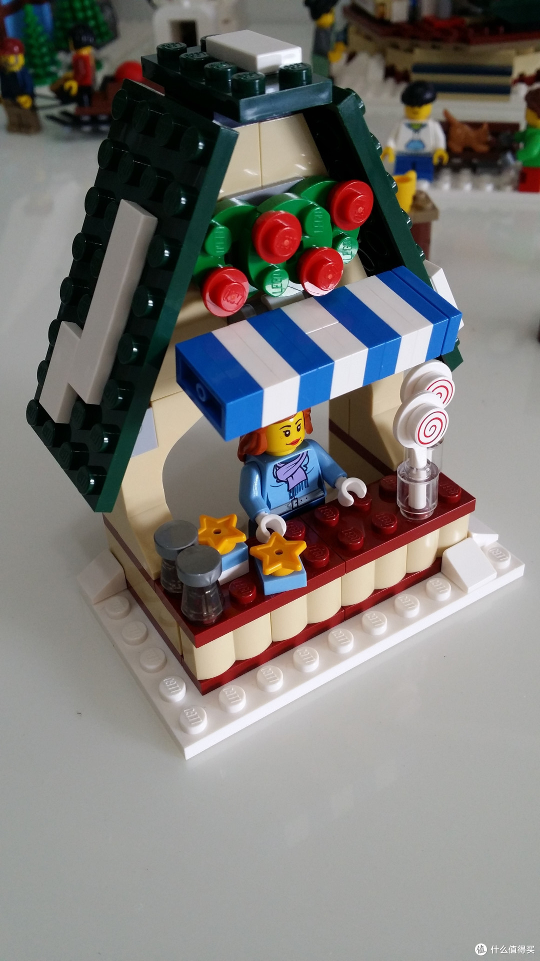 清凉继续:lego 乐高 10235 冬季市集
