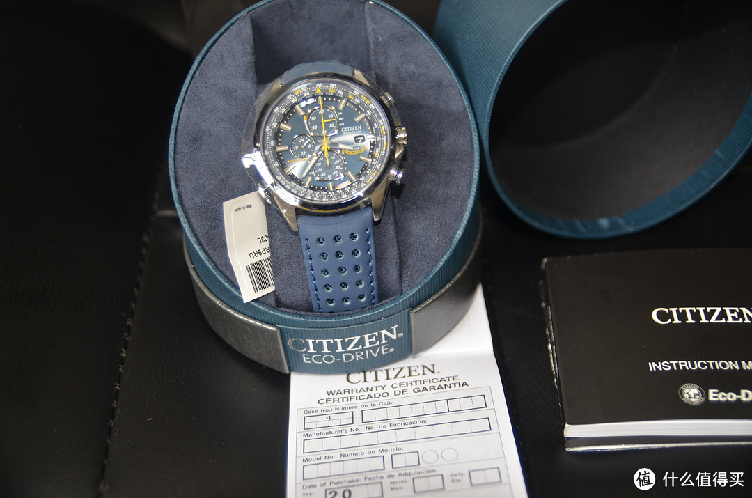 Citizen 西铁城 AT8020-03L蓝天使 光动能腕表