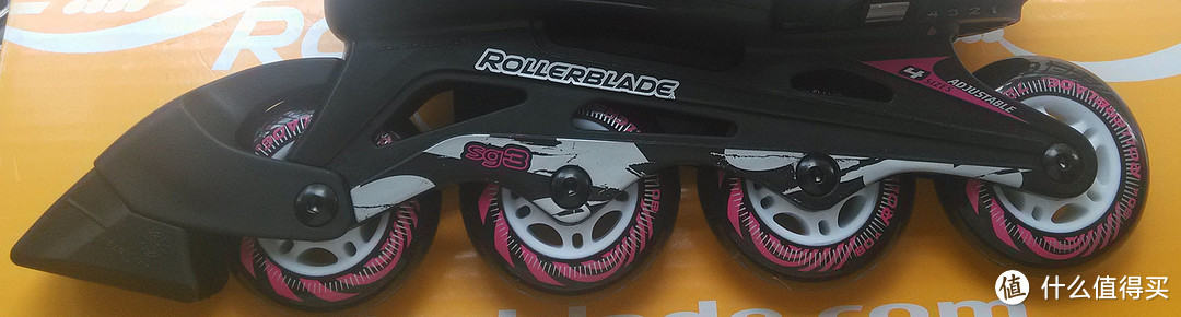 轮滑少年：Rollerblade 罗勒布雷德 儿童头盔 RB EAGLE G HELMET & 直排儿童轮滑鞋 ALPHA