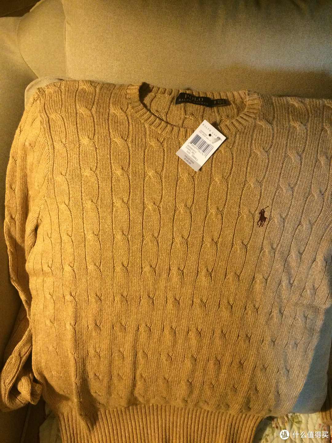 一件捡来穿的毛衫：Polo Ralph Lauren真丝混纺毛衫