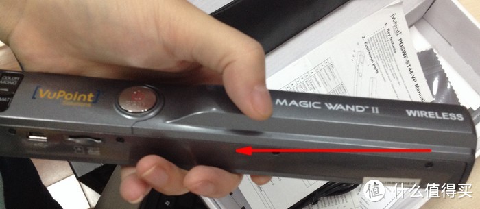 VuPoint Solutions便携魔杖扫描仪Magic Wand ST-44 with WiFi手持扫描仪