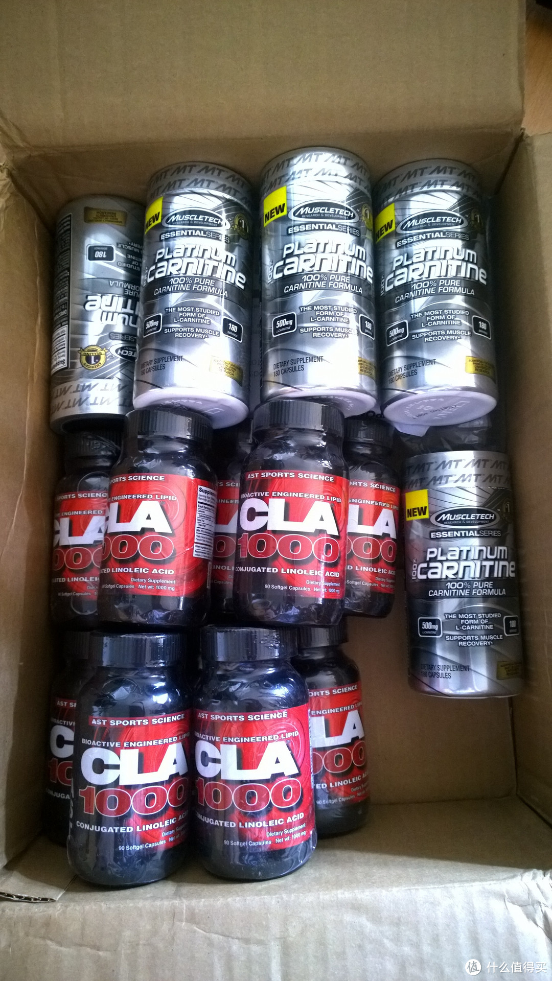 Muscletech 的左旋肉碱 和 AS T的 CLA