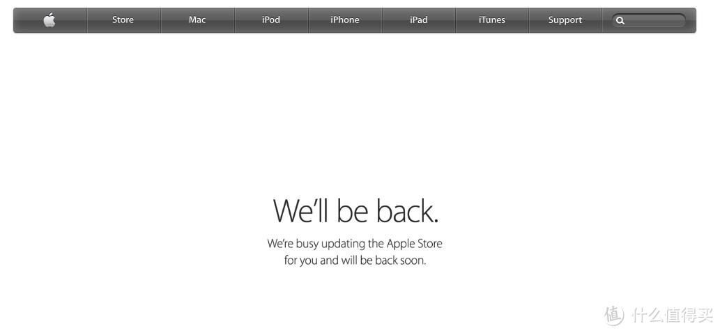 目前苹果Apple Store在线商店进入维护中，静待3点预订开启