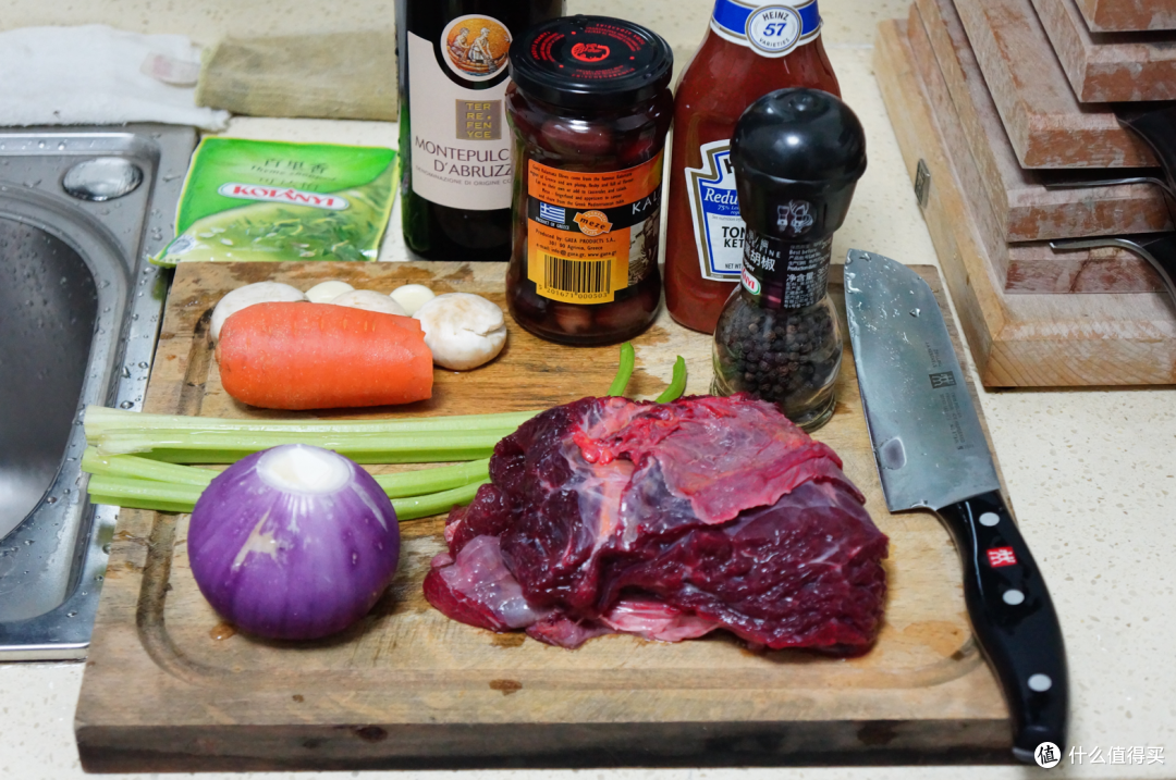 男人的心情厨房：DIY 红酒牛肉