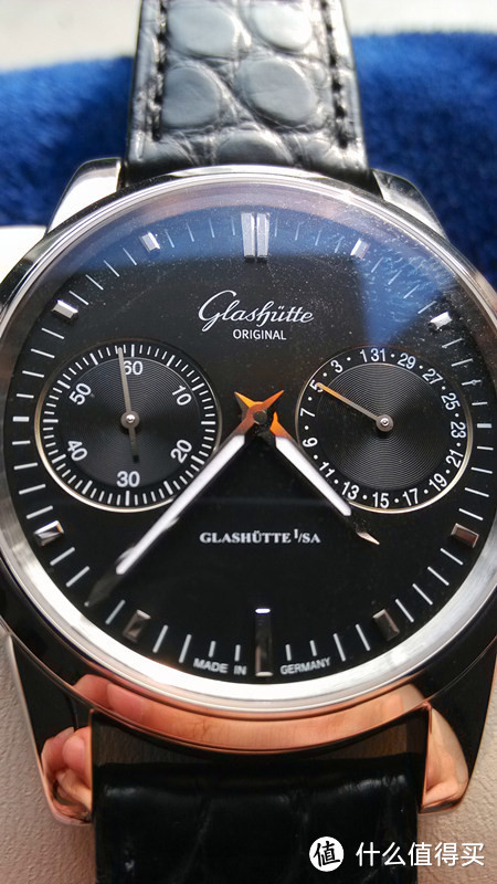 Glashutte 格拉苏蒂 巴塞尔 双眼机械男表 39-58-01-02-04