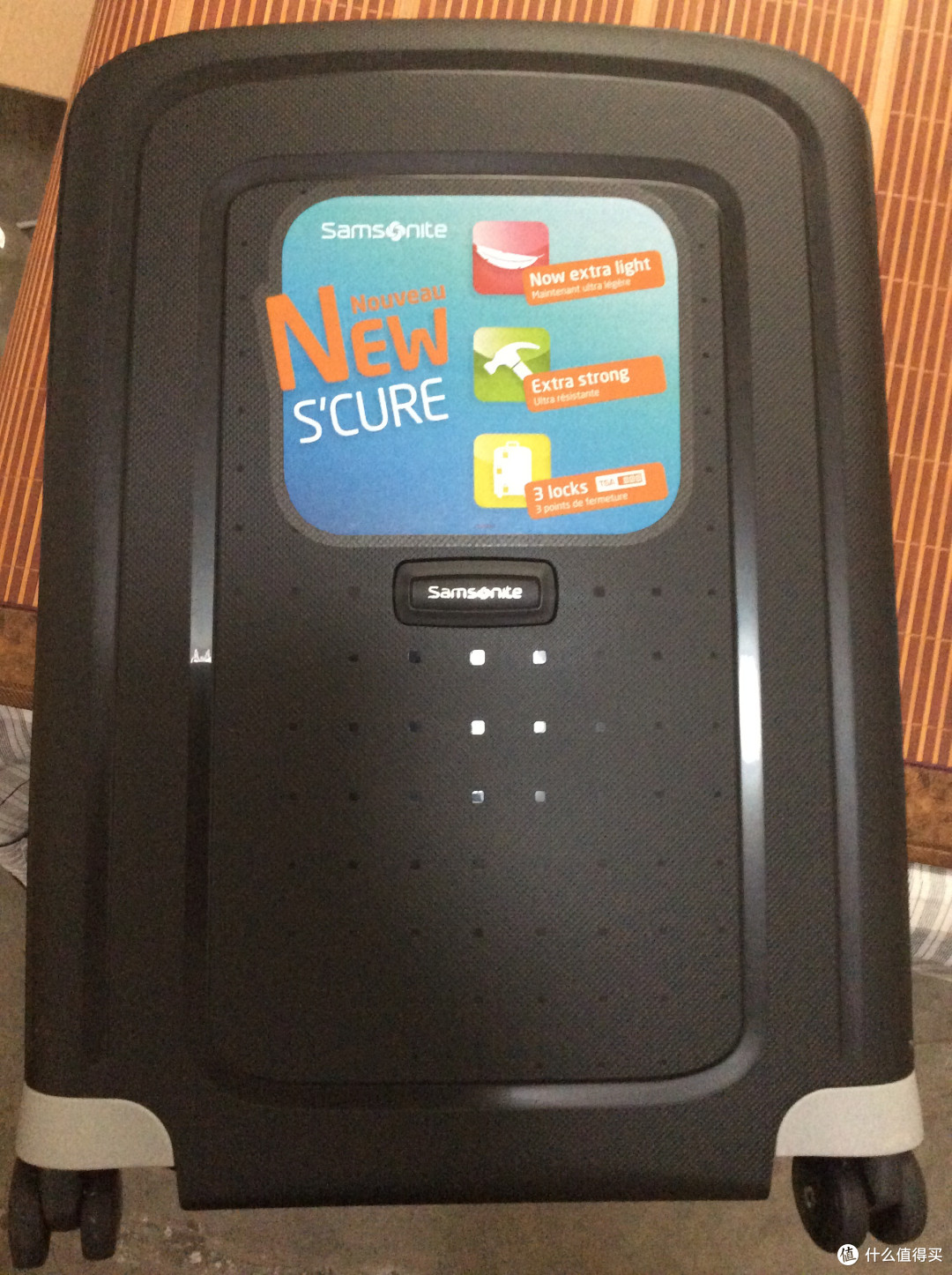 一眼相中的登机箱:Samsonite 新秀丽10U S'CURE 20寸拉杆箱