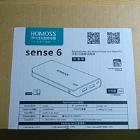 罗马仕 sense6 2万毫安移动电源使用总结(质感|设计|优点|缺点)